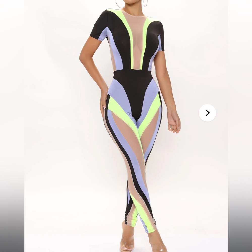 Fashion nova jumpsuit nwt med